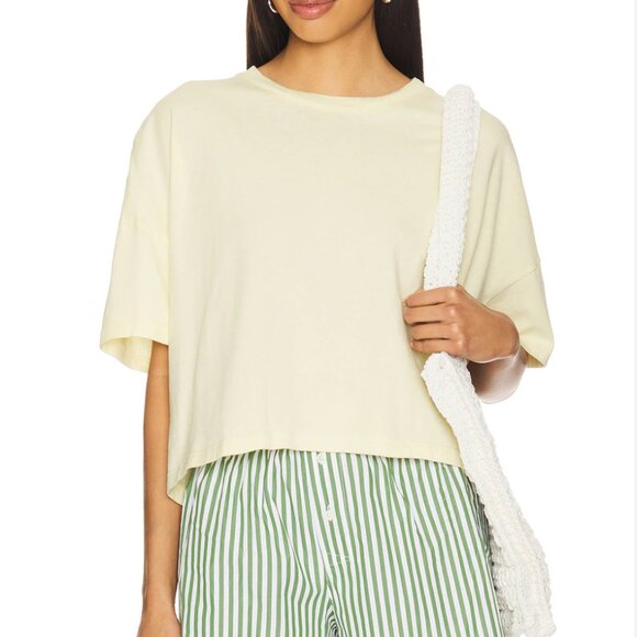 American Vintage Tops - American Vintage Ouky Tee in Creme Anglaise Vintage XS/S